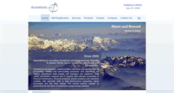 Desktop Screenshot of econophysica.com